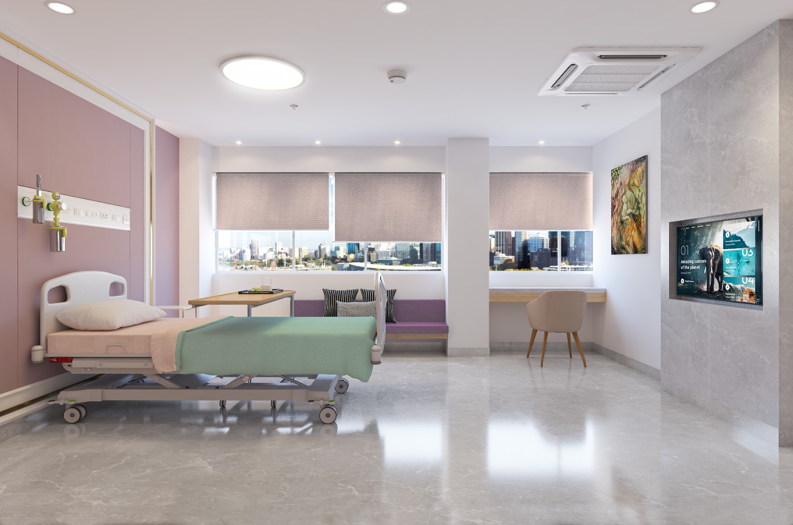 Femme Nest Hospital lobby